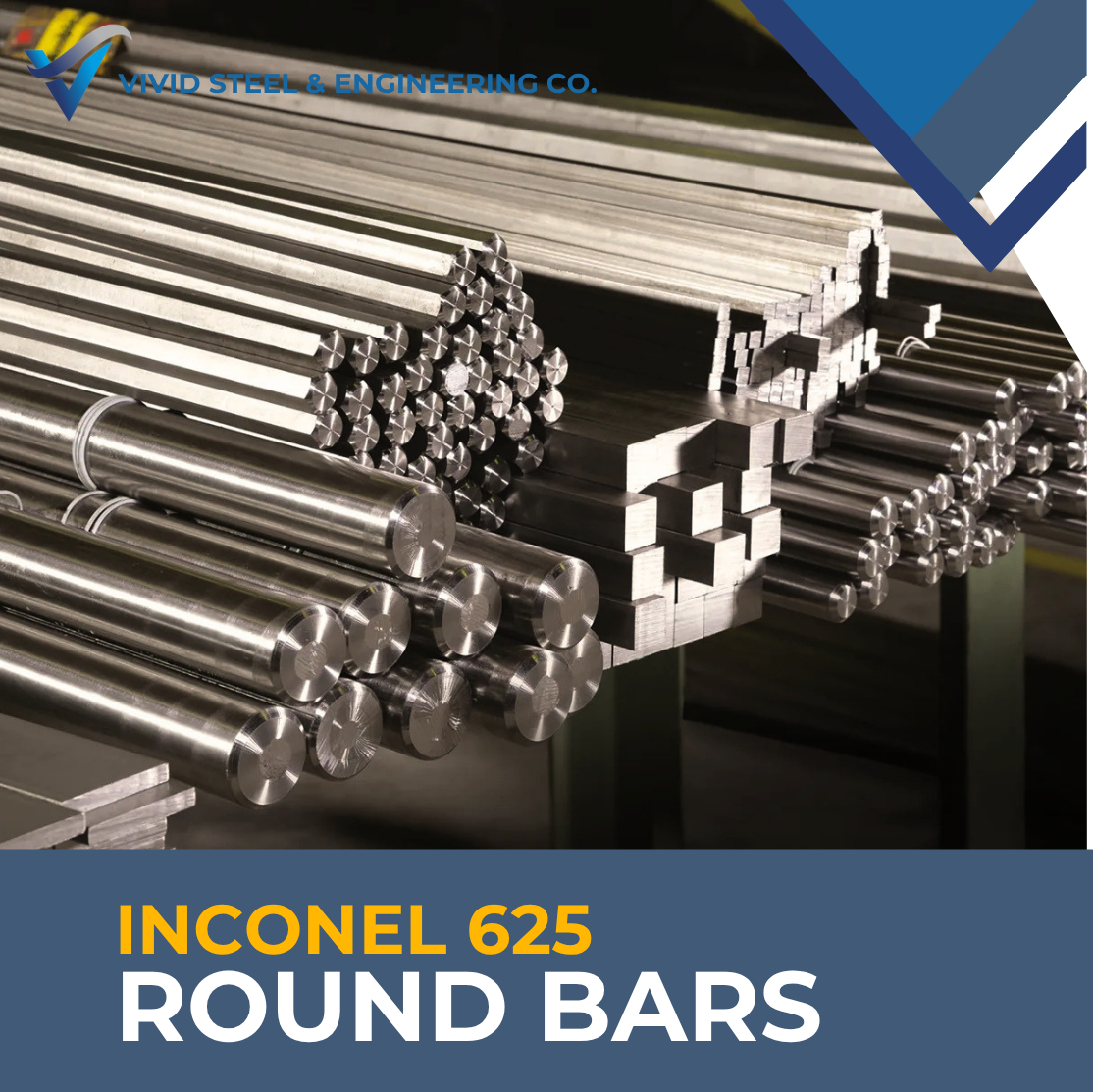Inconel 625 Round Bars, Hex Bars & Rods